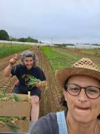 Flo et  Sabine aux poireaux